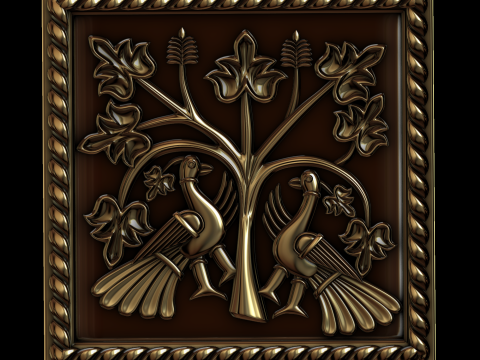 Relief Modello 3D