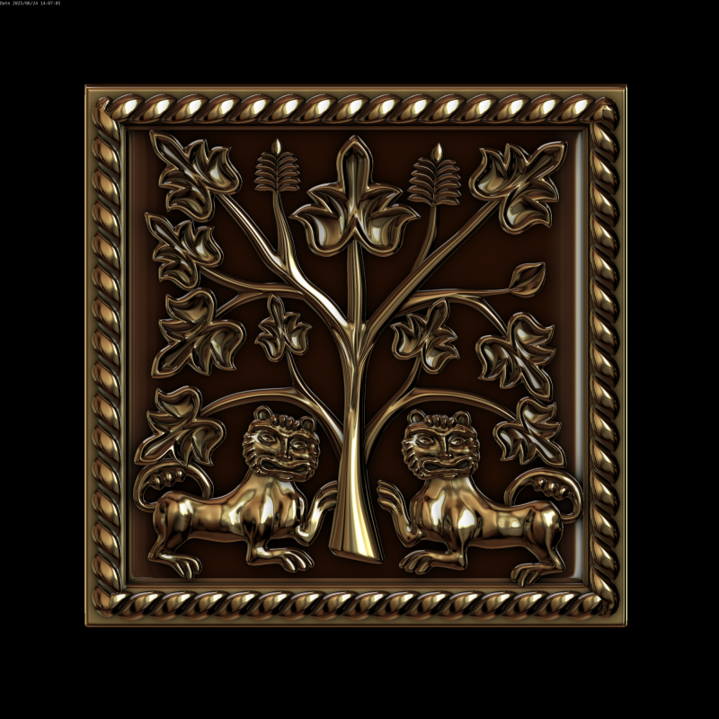 Relief 3D Model .c4d .max .obj .3ds .fbx .stl .blend 