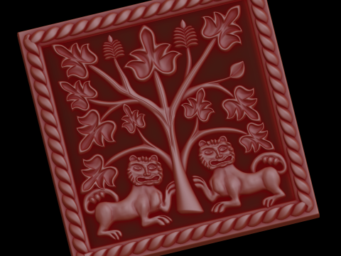Relief 3D Model