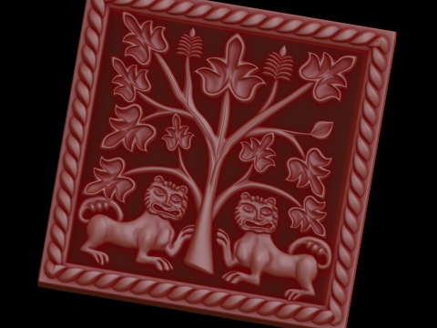 Relief 3D Model