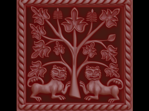 Relief 3D Model