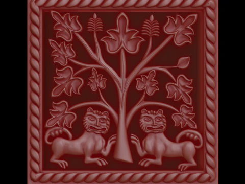 Relief 3D Model