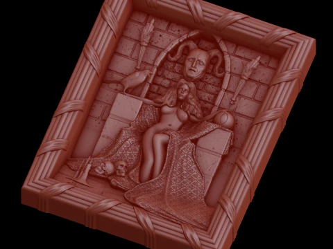 Relief 3D Model