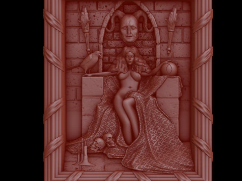 Relief 3D Model