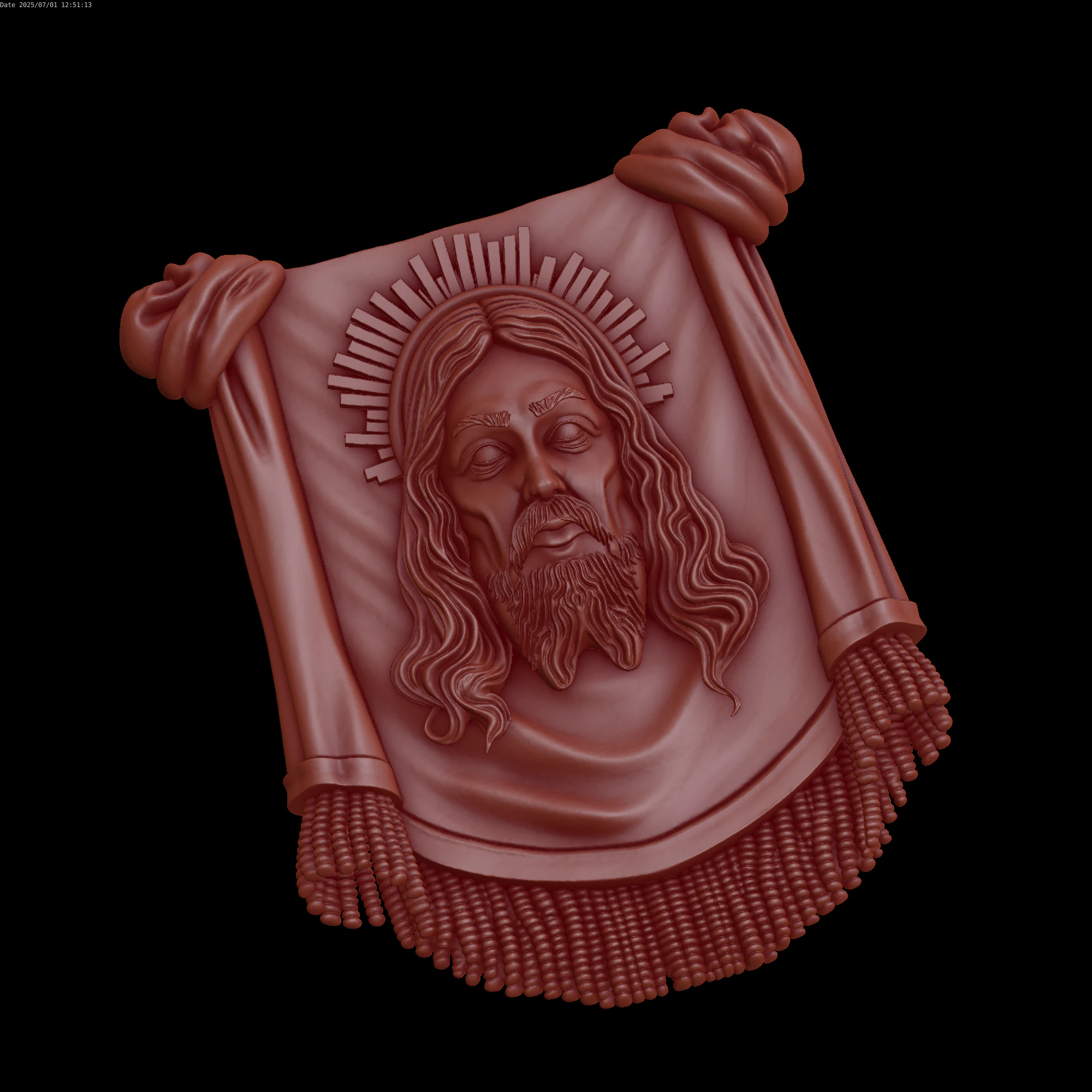 Relief 3D Model .c4d .max .obj .3ds .fbx .stl .blend