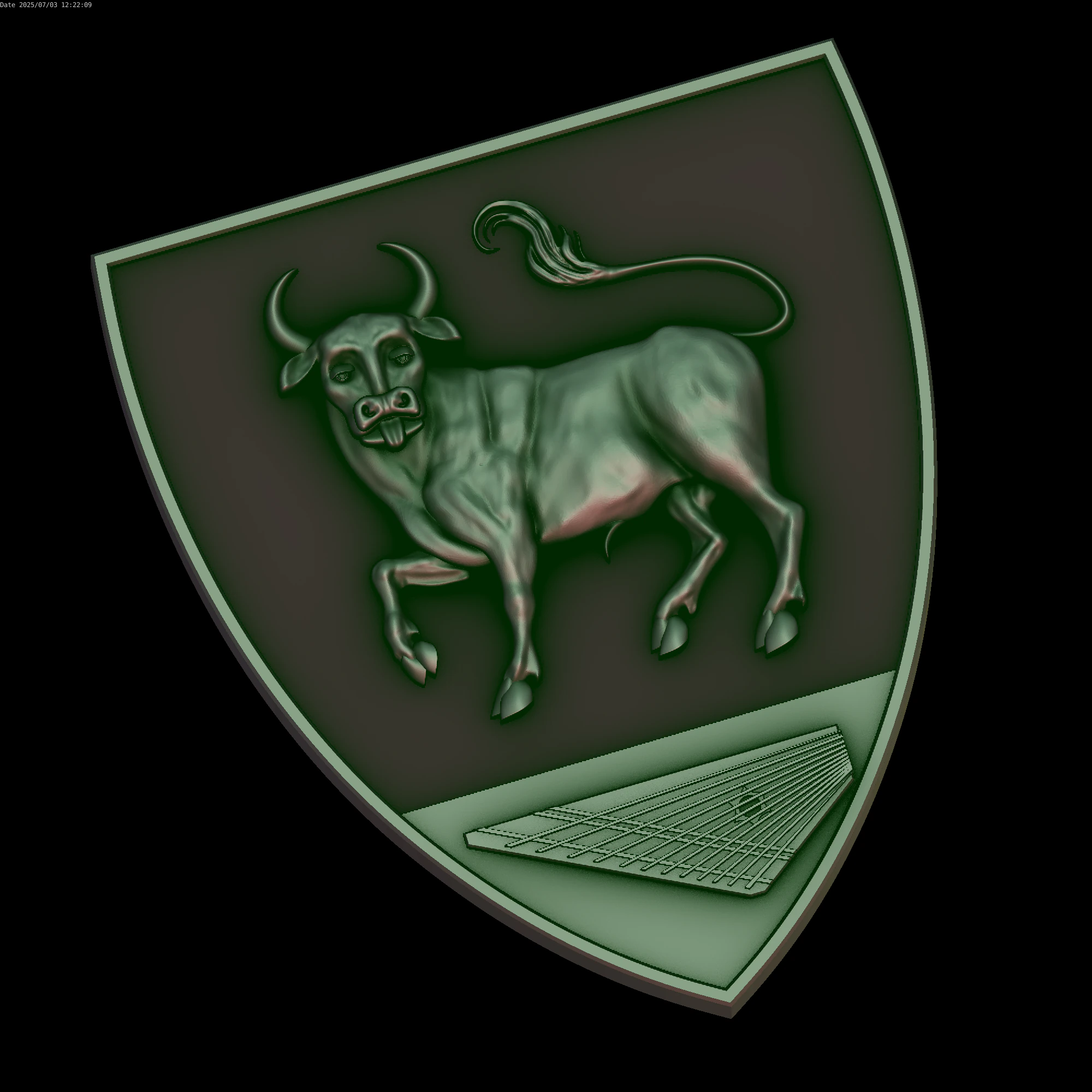 Relief 3D Model .c4d .max .obj .3ds .fbx .stl .blend 