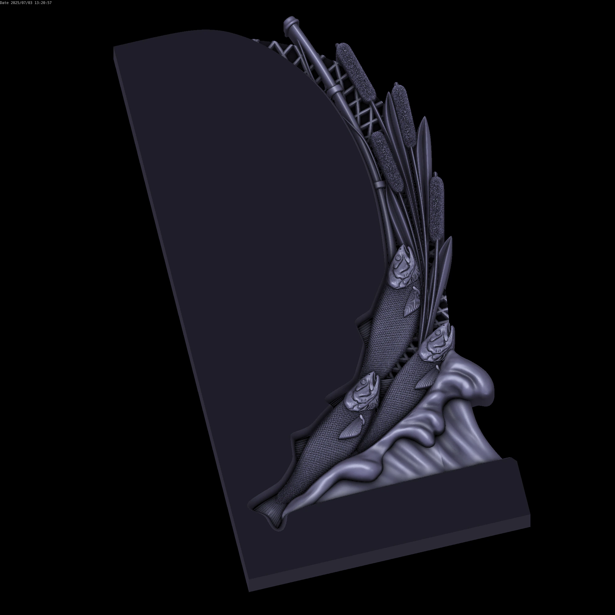 Relief 3D Model .c4d .max .obj .3ds .fbx .stl .blend 