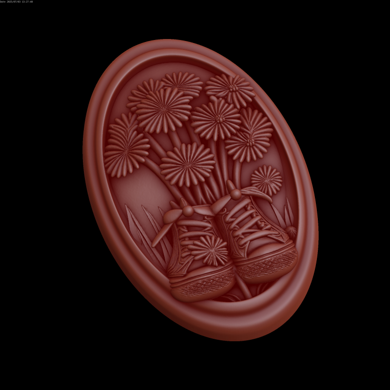 Relief 3D Model .c4d .max .obj .3ds .fbx .stl .blend 