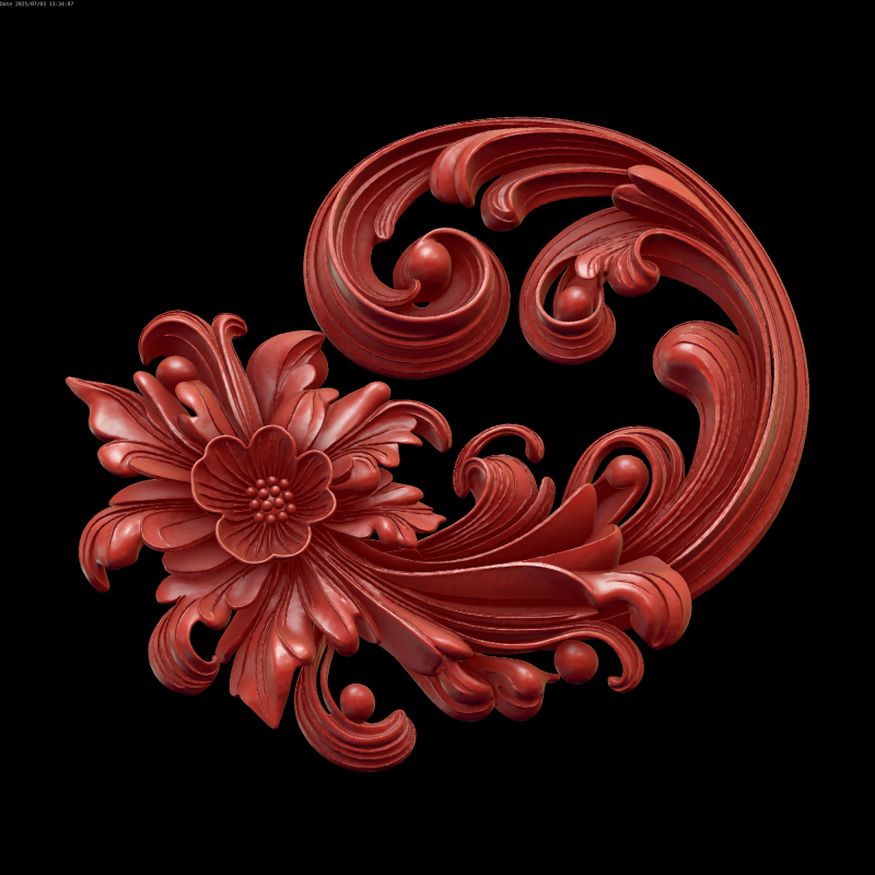 Relief 3D Model .c4d .max .obj .3ds .fbx .stl .blend 