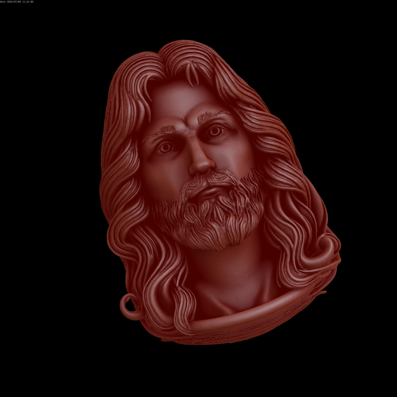 Relief Model 3D .c4d .max .obj .3ds .fbx .stl .blend