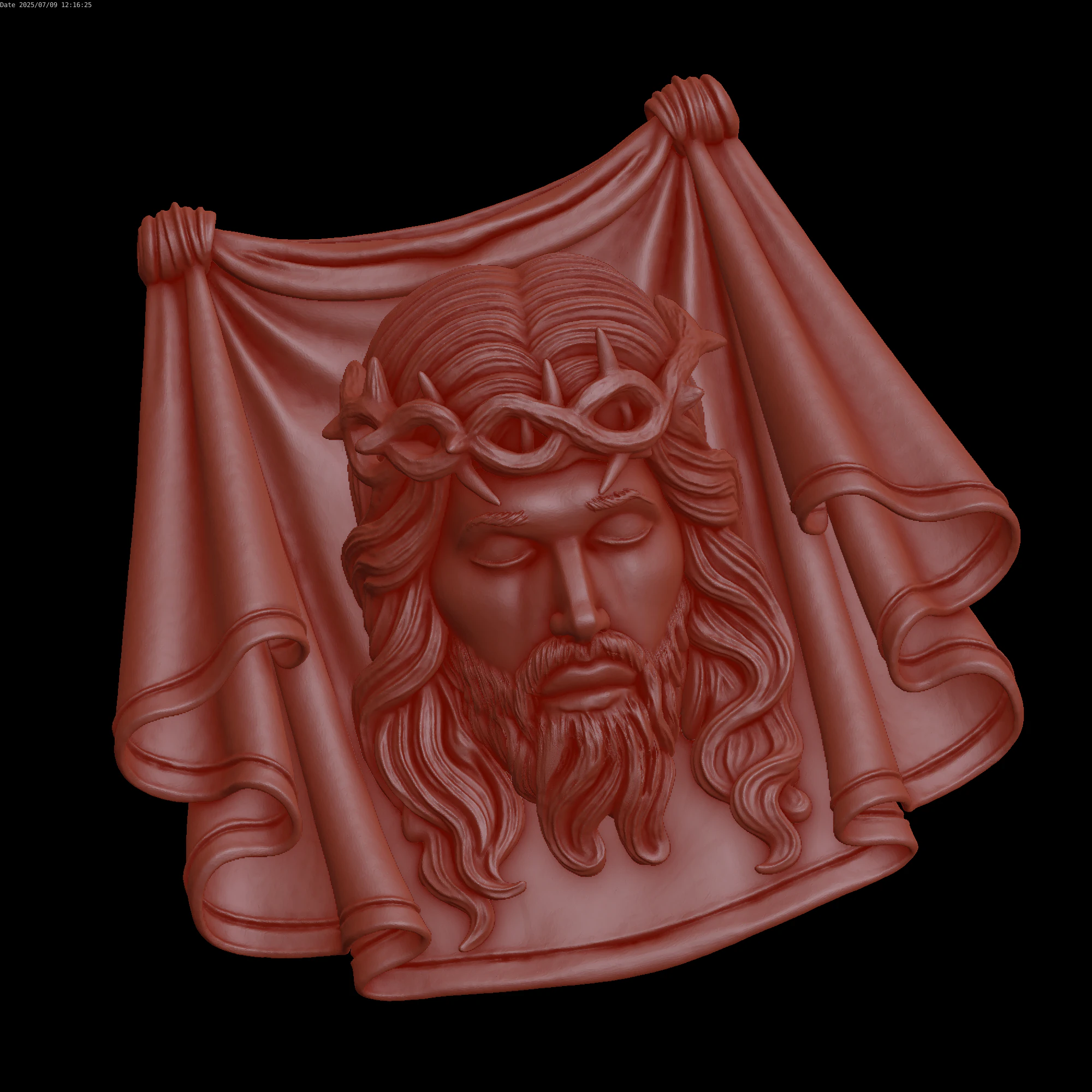 Relief 3D Model .c4d .max .obj .3ds .fbx .stl .blend 