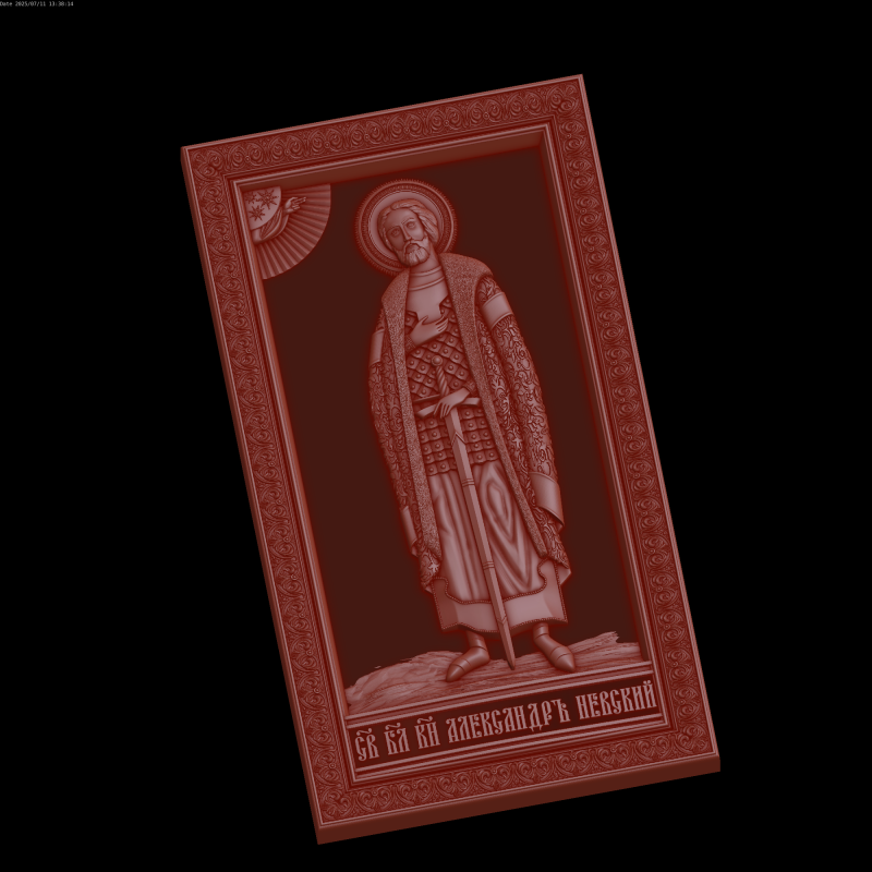 Relief Modello 3D .c4d .max .obj .3ds .fbx .stl .blend