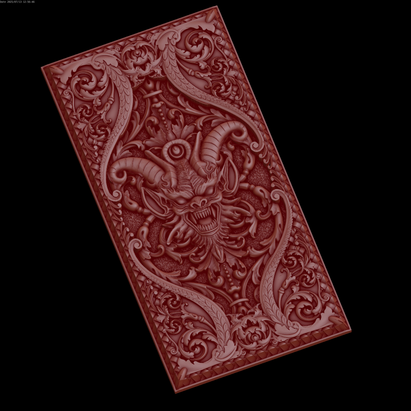 Relief 3D Модель .c4d .max .obj .3ds .fbx .stl .blend