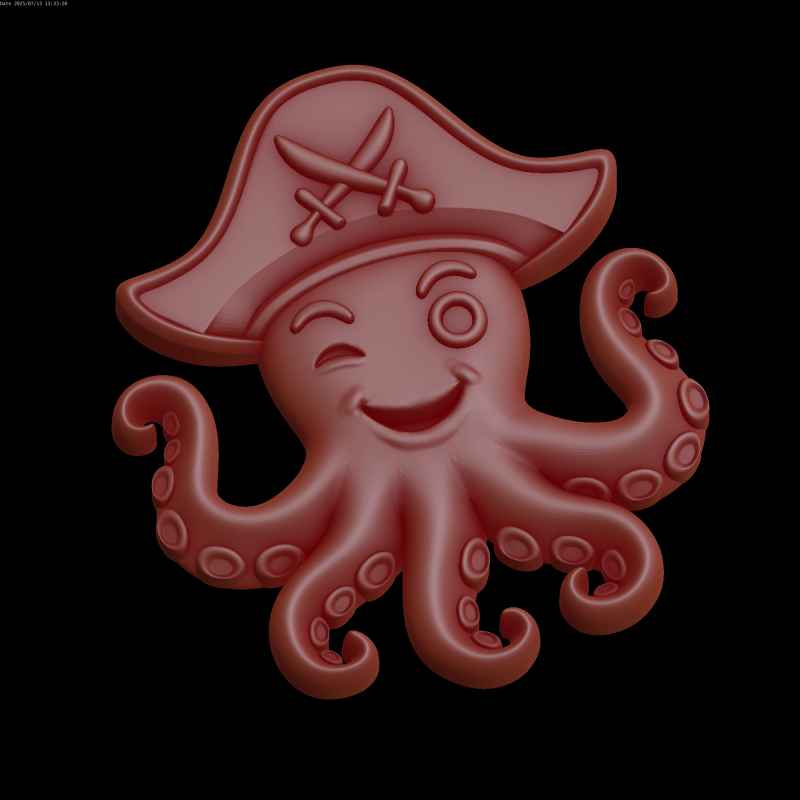 Relief Modello 3D .c4d .max .obj .3ds .fbx .stl .blend