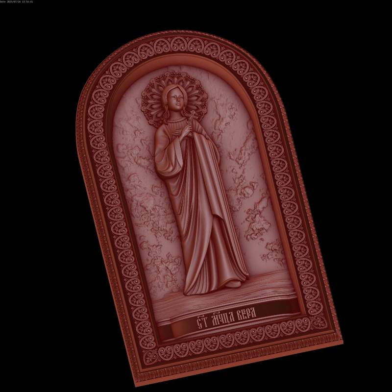 Relief 3D Model .c4d .max .obj .3ds .fbx .stl .blend 