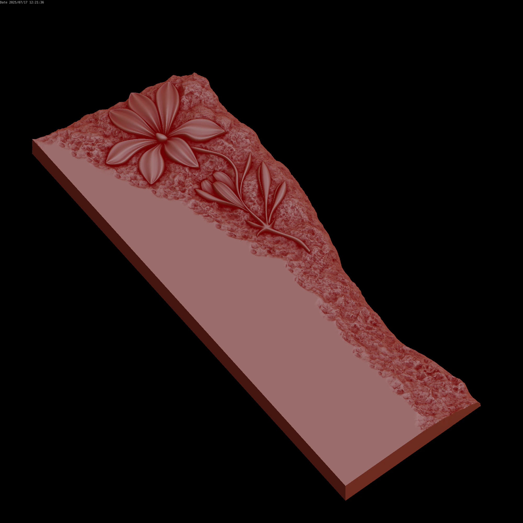 Relief 3D Model .c4d .max .obj .3ds .fbx .stl .blend 