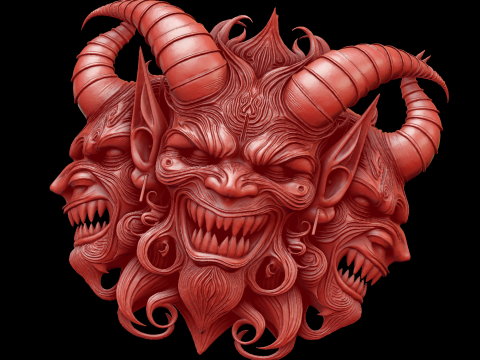Relief 3D Model