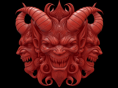 Relief 3D Model