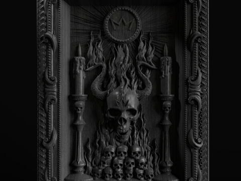Relief 3D Model