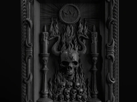 Erleichterung 3D Modell