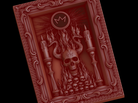 Relief 3D Model