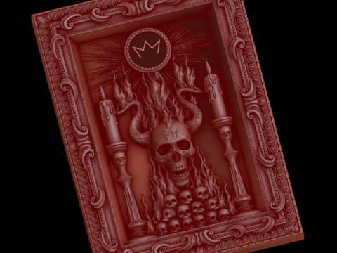 Relief 3D Model