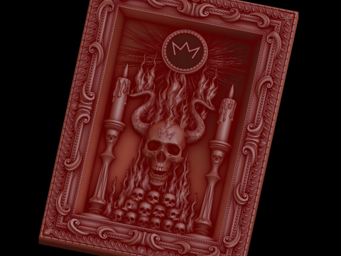 Relief 3D Model