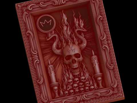 Relief 3D Model