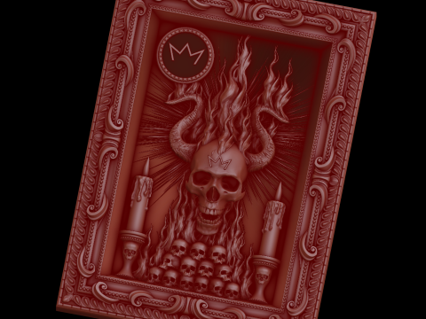 Relief 3D Model