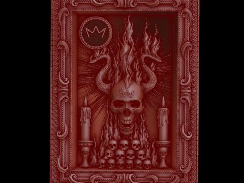 Relief 3D Model
