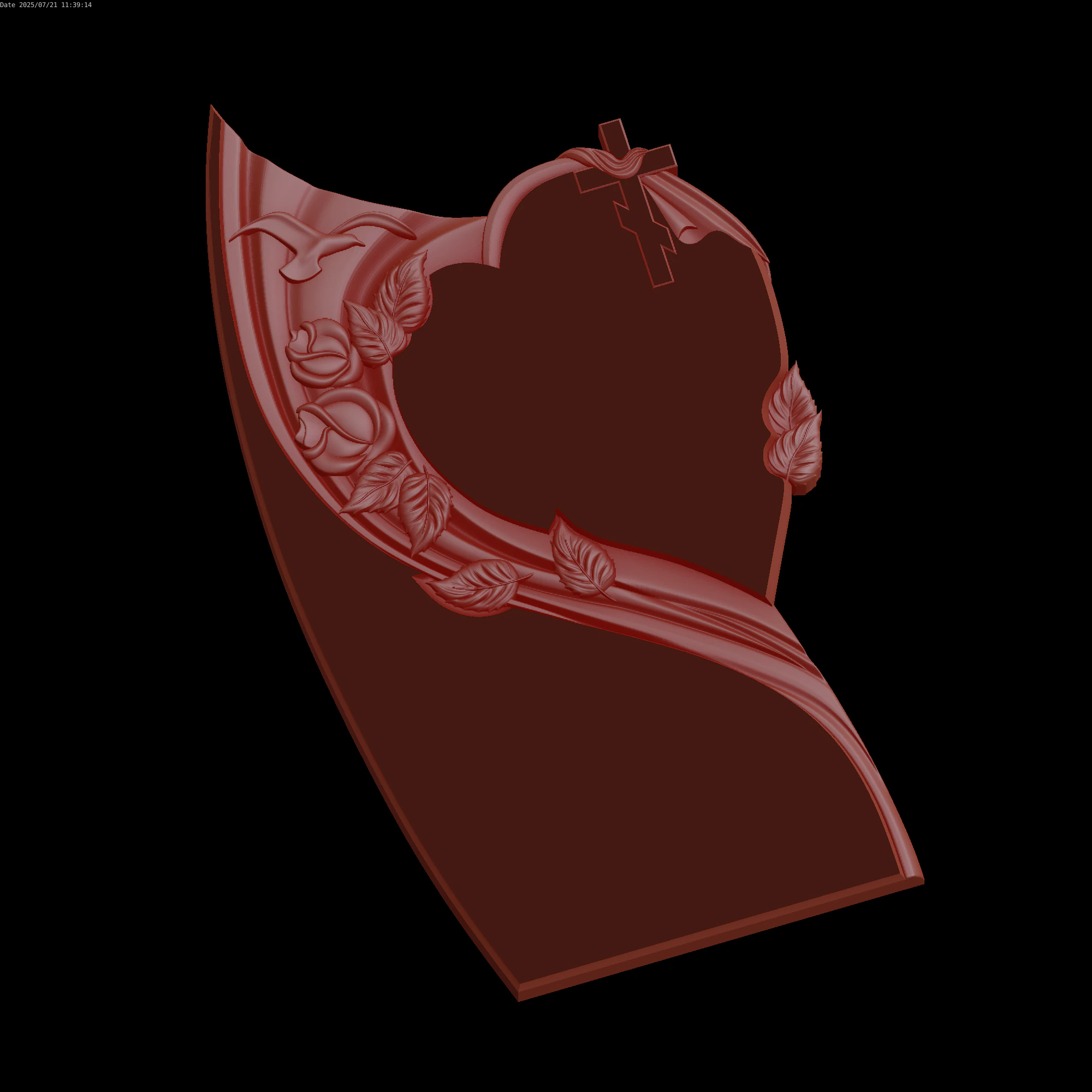 Relief 3D Model .c4d .max .obj .3ds .fbx .stl .blend 