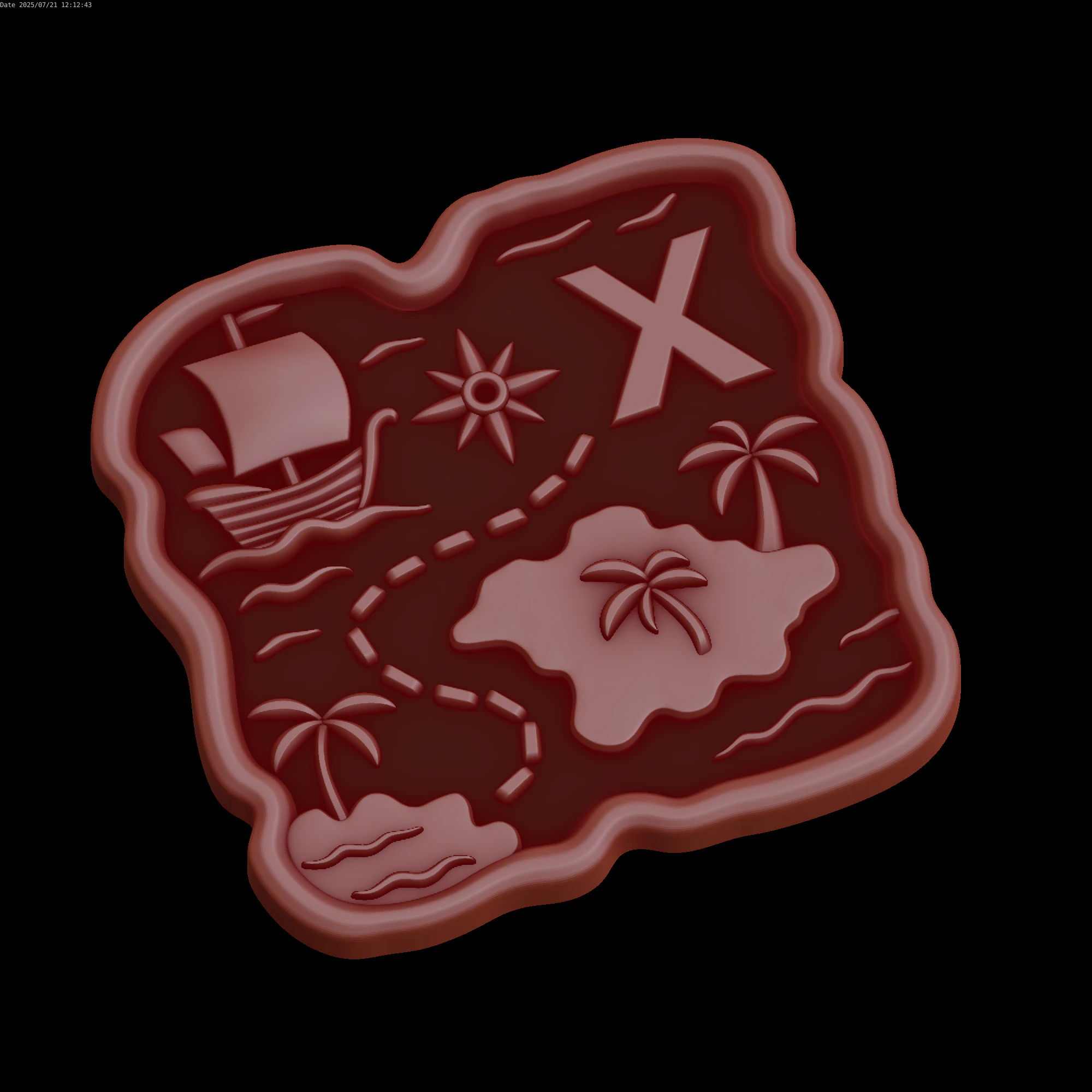 Relief 3D Model .c4d .max .obj .3ds .fbx .stl .blend 