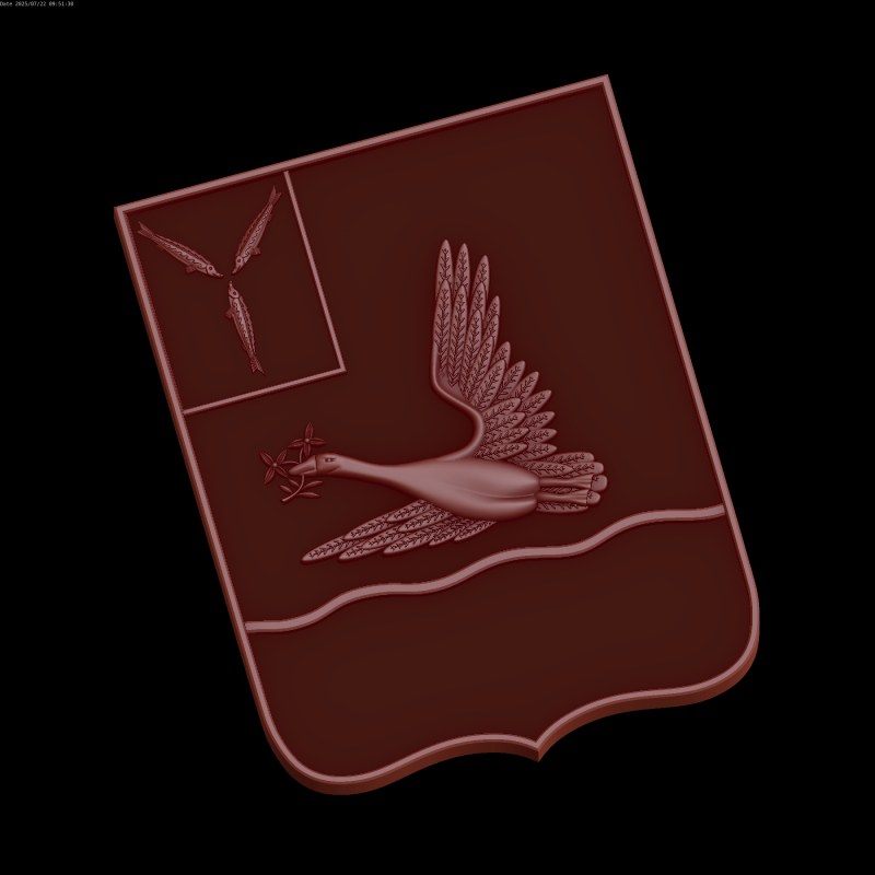 Relief 3D 모델 .c4d .max .obj .3ds .fbx .stl .blend