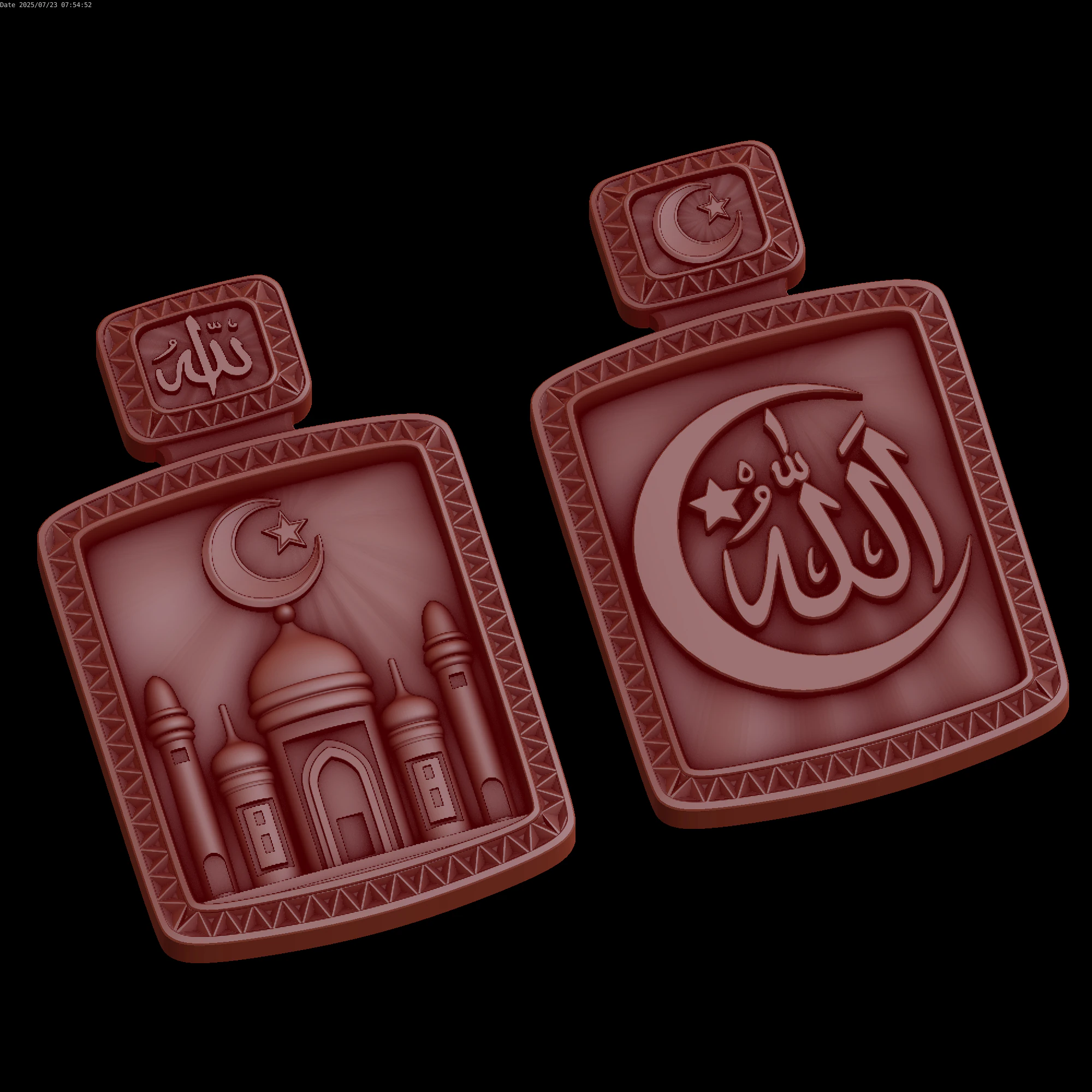 Relief 3D Model .c4d .max .obj .3ds .fbx .stl .blend