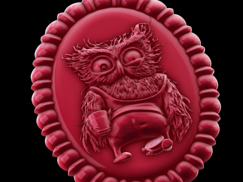 Relief 3D Modell