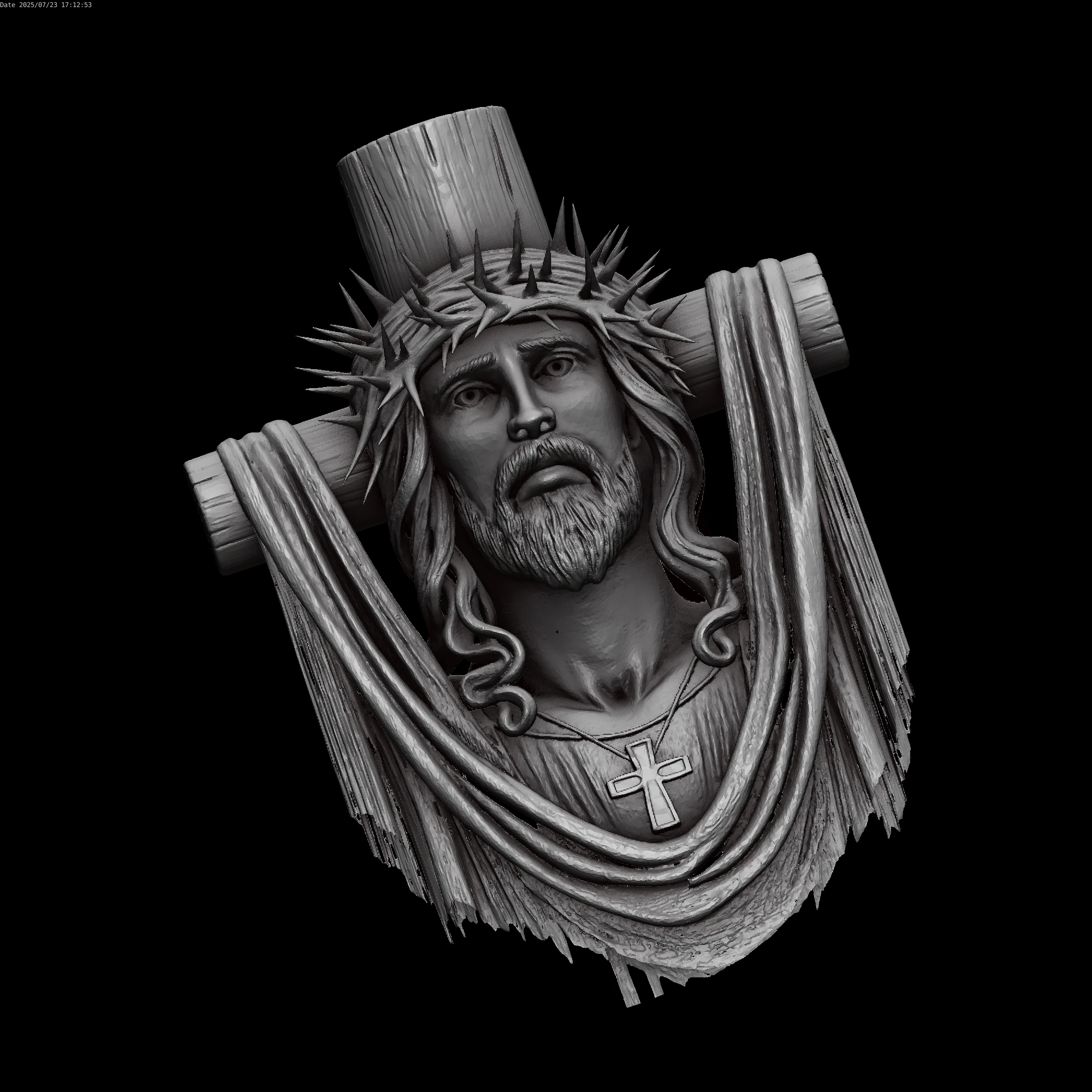 Relief 3D Model .c4d .max .obj .3ds .fbx .stl .blend 