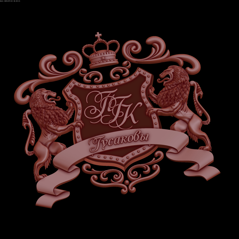 Relief Modello 3D .c4d .max .obj .3ds .fbx .stl .blend