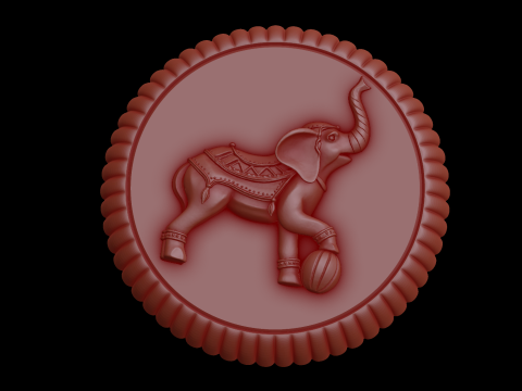 Relief 3D Model