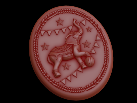 Relief 3D Model
