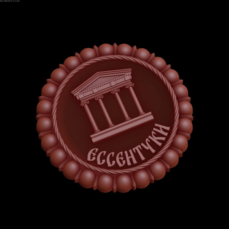 Relief Modello 3D .c4d .max .obj .3ds .fbx .stl .blend