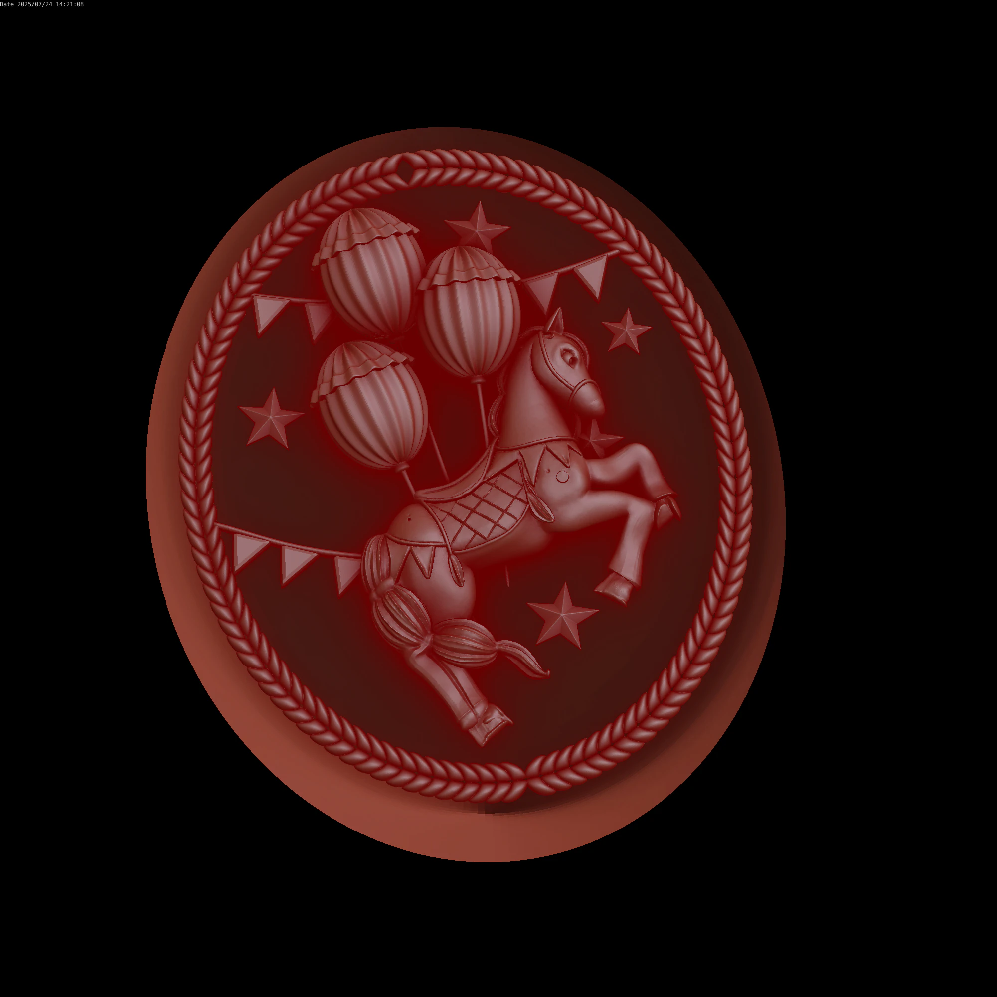 Relief 3D Model .c4d .max .obj .3ds .fbx .stl .blend 