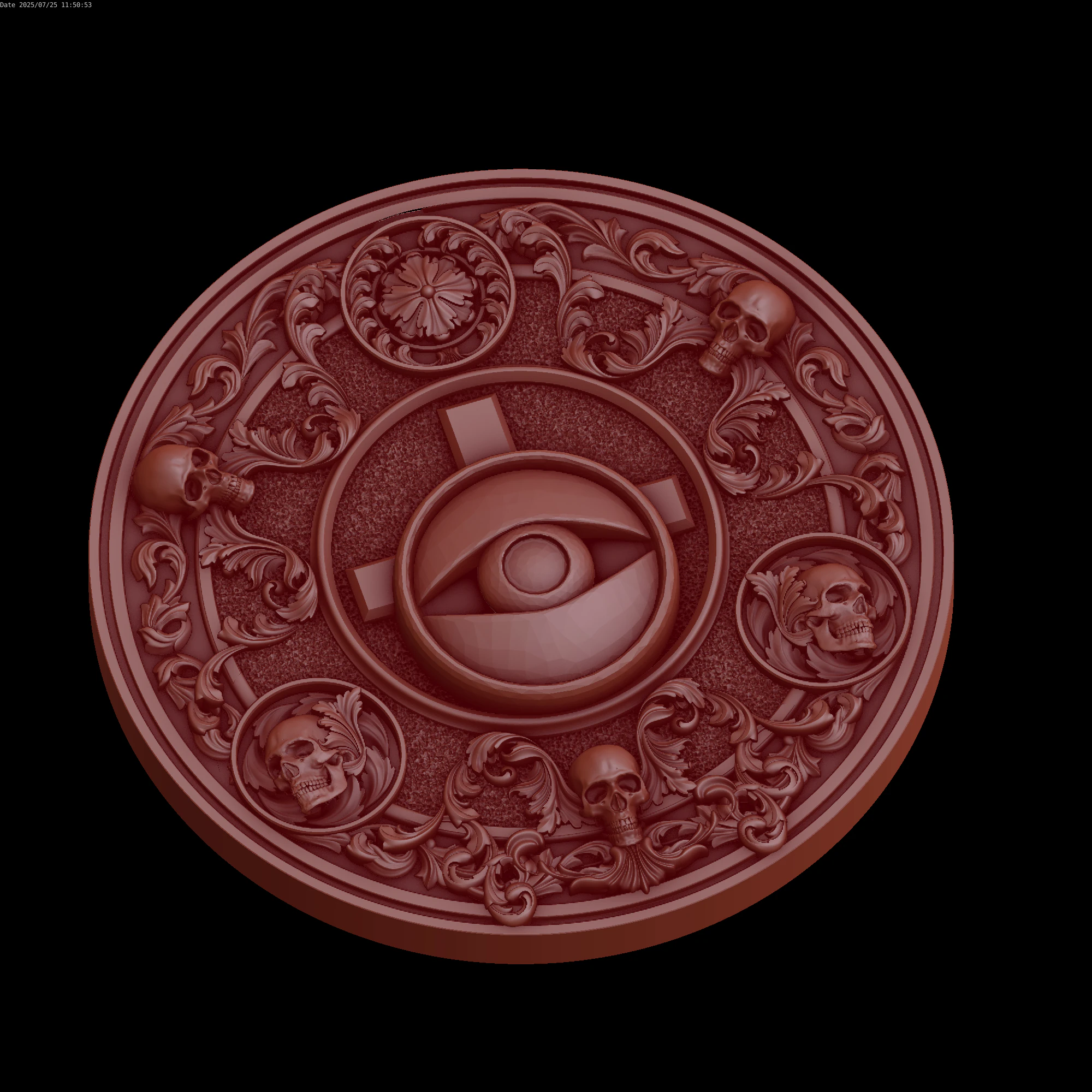 Relief 3D Model .c4d .max .obj .3ds .fbx .stl .blend 
