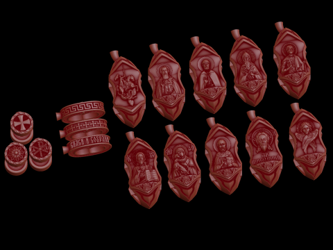 Relief 3D मॉडल