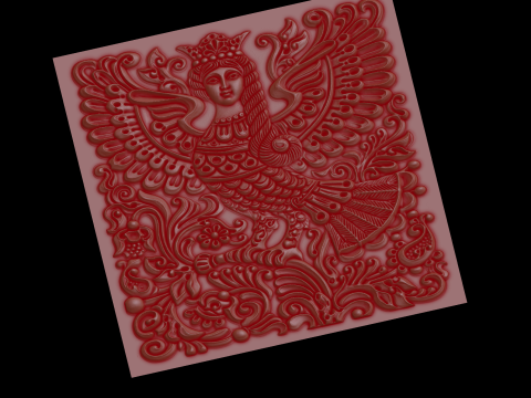Relief 3D Model