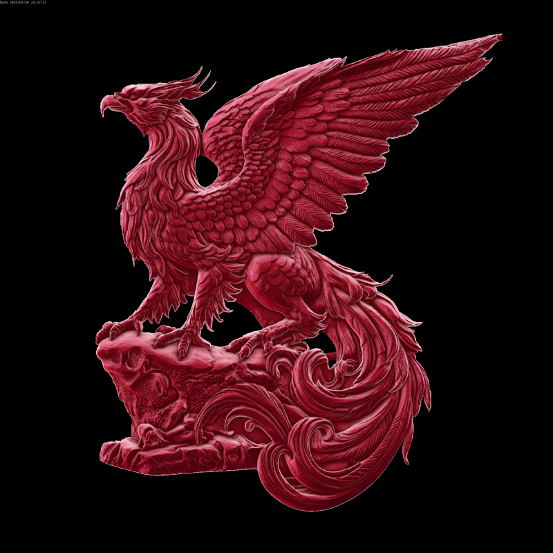Relief Model 3D .c4d .max .obj .3ds .fbx .stl .blend 