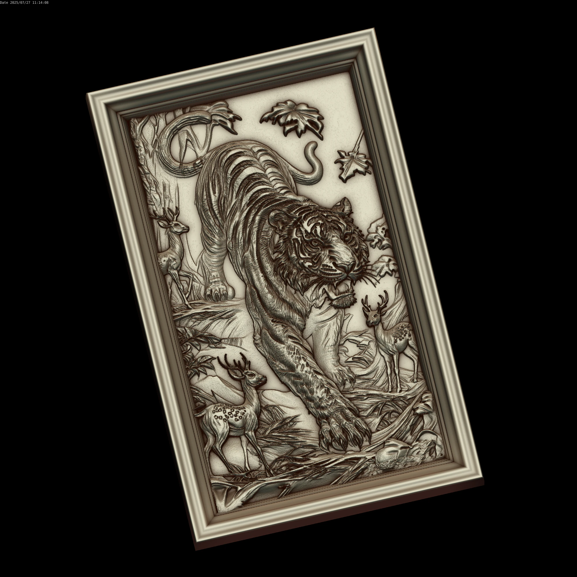 Relief 3D Model .c4d .max .obj .3ds .fbx .stl .blend 