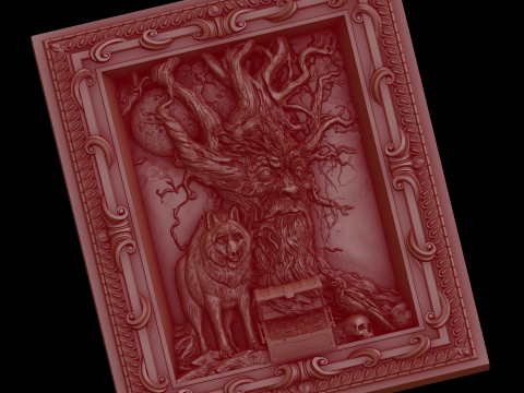 Relief 3D Model