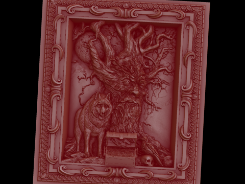 Relief 3D Model