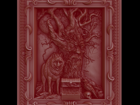 Relief 3D Model