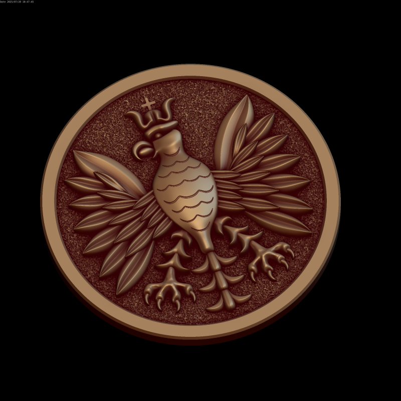 Relief Model 3D .c4d .max .obj .3ds .fbx .stl .blend